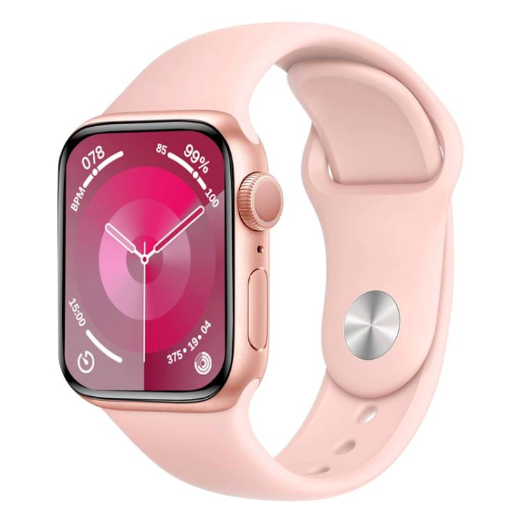 xDfind Sportarmband aus Silikon in Unifarben, passend für Apple Watch 46 mm / 49 mm / 45 mm / 44 mm und 42 mm / 41 mm / 40 mm / 38 mm
