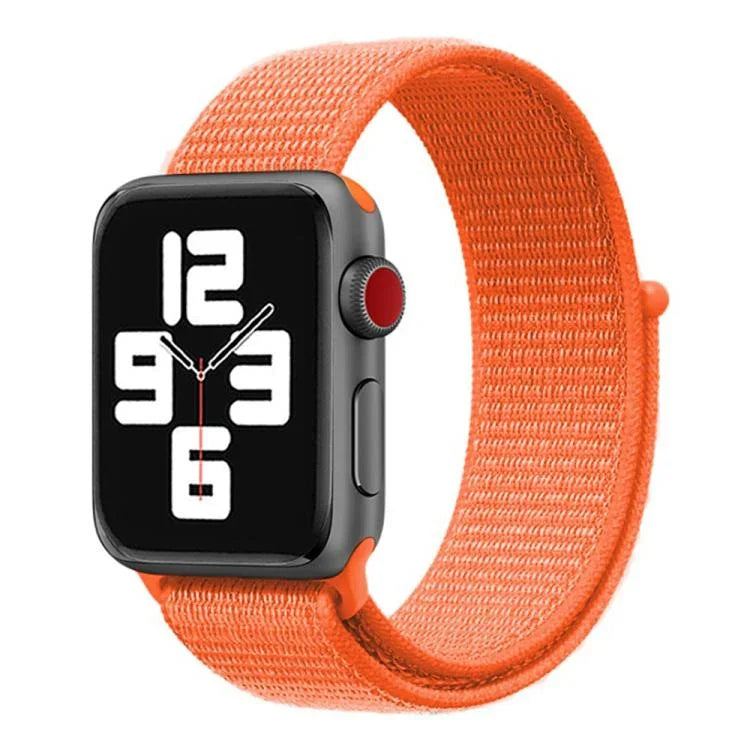 xDfind Nylon-Klettverschluss-Uhrenarmband, für Apple Watch 42 mm / 41 mm / 40 mm / 38 mm