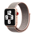 xDfind Nylon-Klettverschluss-Uhrenarmband, für Apple Watch 42 mm / 41 mm / 40 mm / 38 mm