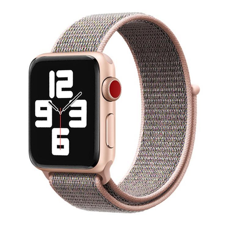xDfind Nylon-Klettverschluss-Uhrenarmband, für Apple Watch 42 mm / 41 mm / 40 mm / 38 mm