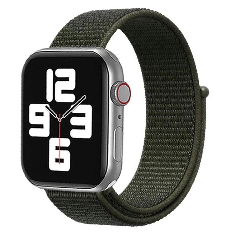 xDfind Nylon-Klettverschluss-Uhrenarmband, für Apple Watch 42 mm / 41 mm / 40 mm / 38 mm