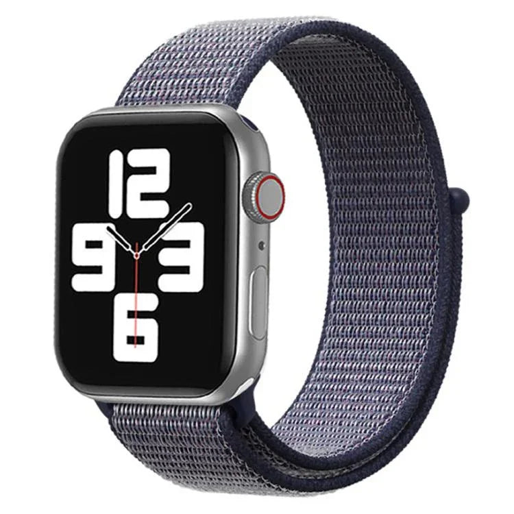 xDfind Nylon-Klettverschluss-Uhrenarmband, für Apple Watch 42 mm / 41 mm / 40 mm / 38 mm