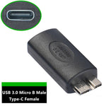 USB3.0 mobile Festplatte Computeradapter, Typ-C Buchse auf Micro USB Stecker