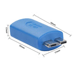 USB3.0 mobile Festplatte Computeradapter, Typ-C Buchse auf Micro USB Stecker