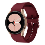 xDfind Solid Color Colorful Buckle Quick Release Silicone Watch Band, For Samsung Galaxy Watch3 41mm
