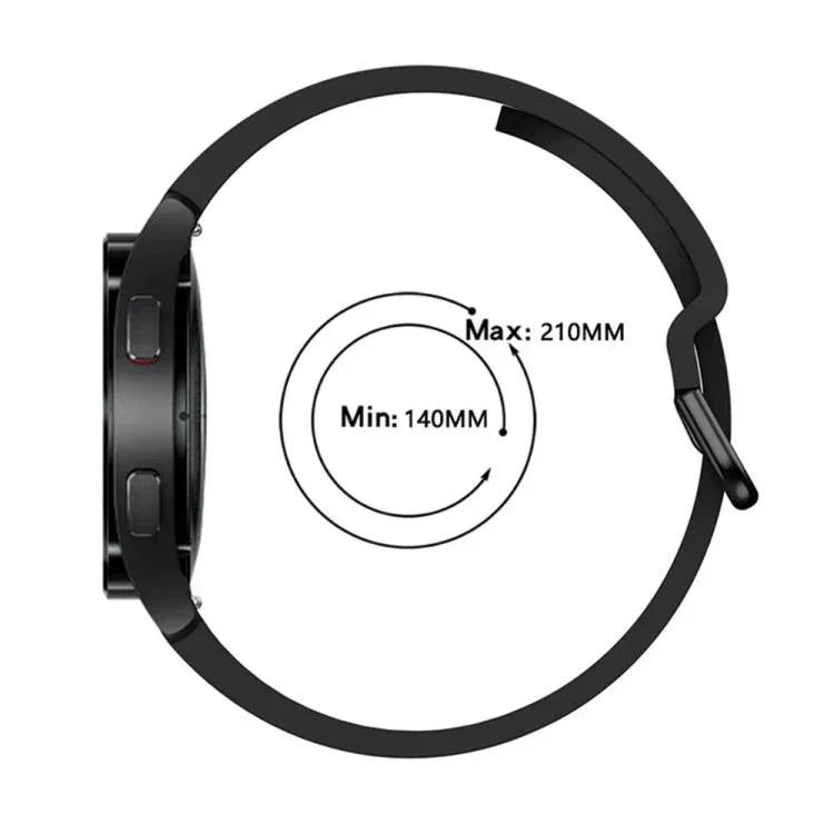 xDfind Solid Color Colorful Buckle Quick Release Silicone Watch Band, For Samsung Galaxy Watch7 / Watch FE 40mm, For Samsung Galaxy Watch6 / Watch6 Classic, For Samsung Galaxy Watch5 / Watch5 Pro, For Samsung Galaxy Watch4 / Watch4 Classic