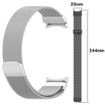 xDfind Milan Magnetisches Schnellverschluss-Uhrenarmband aus Edelstahl, für Samsung Galaxy Watch7 / FE / 6 / 5 / 4
