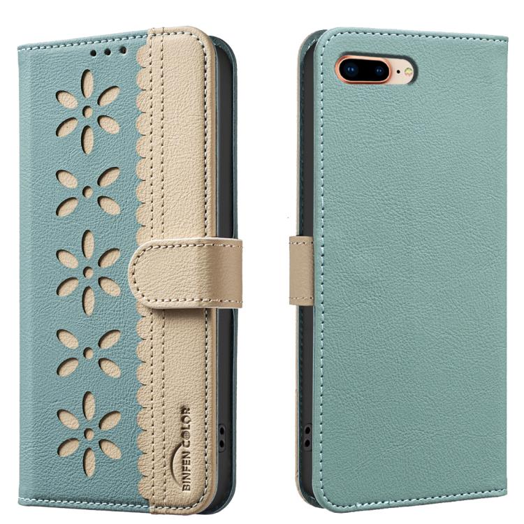 Handyhülle aus RFID-Leder mit gestanztem Blumenmuster, für iPhone XS Max, für iPhone 6 Plus / 7 Plus / 8 Plus, für iPhone 6 / 7 / 8