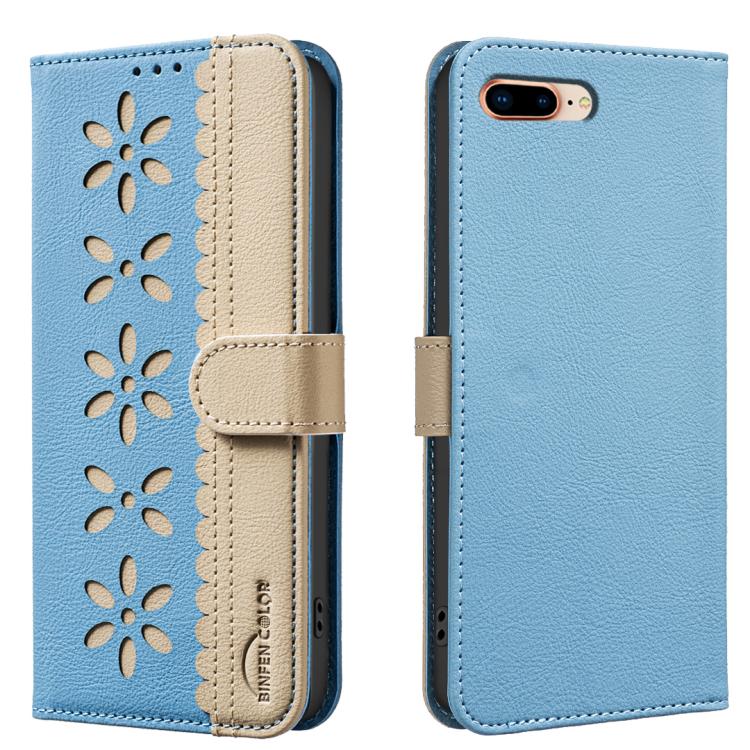 Handyhülle aus RFID-Leder mit gestanztem Blumenmuster, für iPhone XS Max, für iPhone 6 Plus / 7 Plus / 8 Plus, für iPhone 6 / 7 / 8