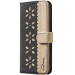 Handyhülle aus RFID-Leder mit gestanztem Blumenmuster, für iPhone XS Max, für iPhone 6 Plus / 7 Plus / 8 Plus, für iPhone 6 / 7 / 8