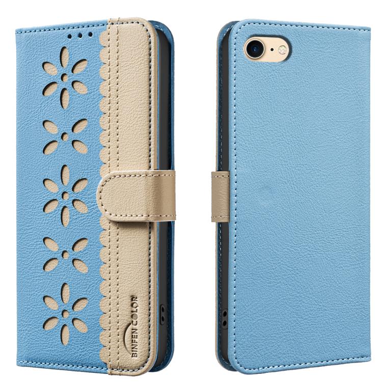 Handyhülle aus RFID-Leder mit gestanztem Blumenmuster, für iPhone XS Max, für iPhone 6 Plus / 7 Plus / 8 Plus, für iPhone 6 / 7 / 8