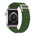 xDfind Aline Nylon Loop Uhrenarmband, für Apple Watch 46 mm / 49 mm / 45 mm / 44 mm, für Apple Watch 42 mm / 41 mm / 40 mm / 38 mm