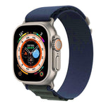 xDfind Aline Nylon Loop Uhrenarmband, für Apple Watch 46 mm / 49 mm / 45 mm / 44 mm, für Apple Watch 42 mm / 41 mm / 40 mm / 38 mm