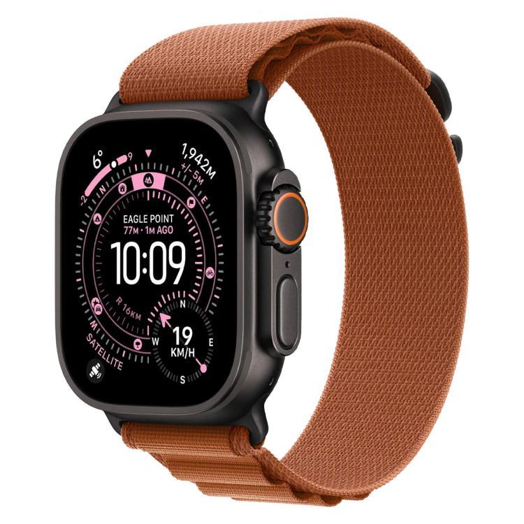 xDfind Aline Nylon Loop Uhrenarmband, für Apple Watch 46 mm / 49 mm / 45 mm / 44 mm, für Apple Watch 42 mm / 41 mm / 40 mm / 38 mm