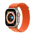 xDfind Aline Nylon Loop Uhrenarmband, für Apple Watch 46 mm / 49 mm / 45 mm / 44 mm, für Apple Watch 42 mm / 41 mm / 40 mm / 38 mm