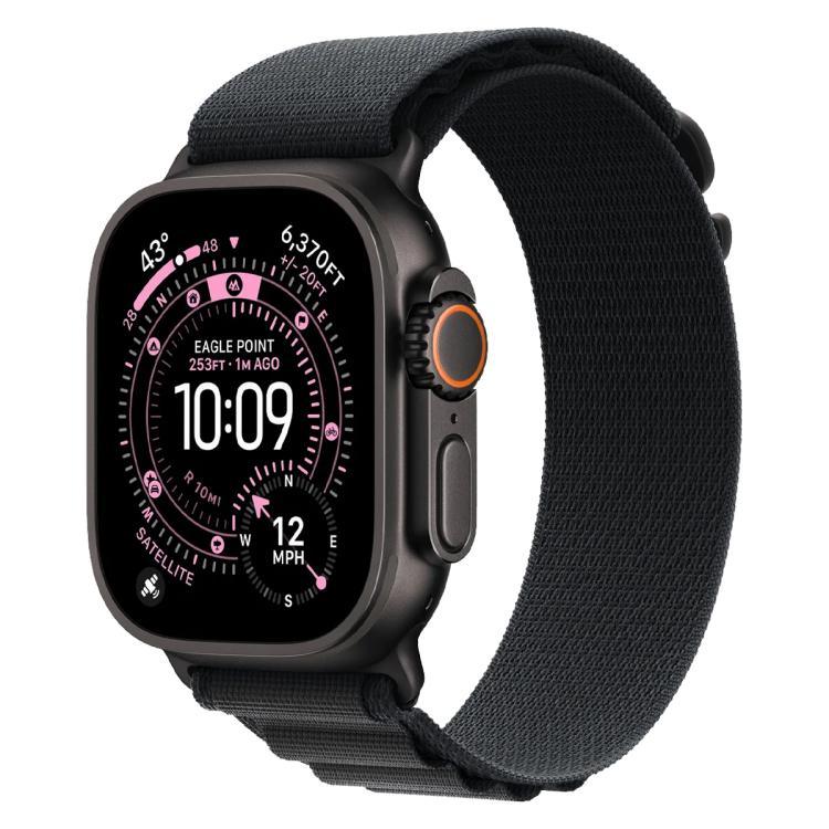 xDfind Aline Nylon Loop Uhrenarmband, für Apple Watch 46 mm / 49 mm / 45 mm / 44 mm, für Apple Watch 42 mm / 41 mm / 40 mm / 38 mm