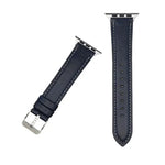 xDfind Armband aus Leder mit Crazy-Horse-Textur, für Apple Watch 46 mm / 49 mm / 45 mm / 44 mm, für Apple Watch 42 mm / 41 mm / 40 mm / 38 mm