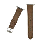 xDfind Armband aus Leder mit Crazy-Horse-Textur, für Apple Watch 46 mm / 49 mm / 45 mm / 44 mm, für Apple Watch 42 mm / 41 mm / 40 mm / 38 mm