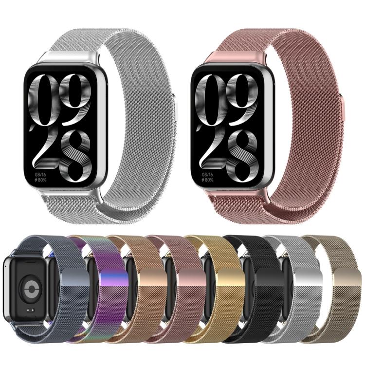 xDfind Milan Magnetic Steel Mesh Watch Band, For Xiaomi Band 10 Pro / 9 Pro / 8 Pro