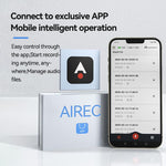 JNN Q90A Smart AI Sprachaufnahmestift unterstützt APP-Steuerung, 8 GB, 16 GB, 32 GB, 64 GB, 128 GB