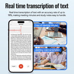 JNN Q90A Smart AI Sprachaufnahmestift unterstützt APP-Steuerung, 8 GB, 16 GB, 32 GB, 64 GB, 128 GB