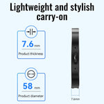 JNN A6 Tragbarer intelligenter magnetischer KI-Recorder mit APP-Steuerung, 8 GB, 16 GB, 32 GB, 64 GB, 128 GB