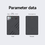 JNN A5 OLED Display Smart AI Magnetischer Rekorder unterstützt APP-Steuerung, 8 GB, 16 GB, 32 GB, 64 GB, 128 GB