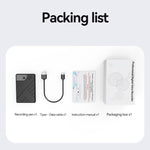 JNN A5 OLED Display Smart AI Magnetischer Rekorder unterstützt APP-Steuerung, 8 GB, 16 GB, 32 GB, 64 GB, 128 GB