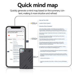 JNN A5 OLED Display Smart AI Magnetischer Rekorder unterstützt APP-Steuerung, 8 GB, 16 GB, 32 GB, 64 GB, 128 GB