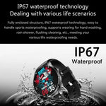 H77 1,43 Zoll AMOLED-Display Gesundheits- und Fitness-Smartwatch IP67 wasserdicht unterstützt Bluetooth-Anrufe