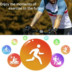 H77 1,43 Zoll AMOLED-Display Gesundheits- und Fitness-Smartwatch IP67 wasserdicht unterstützt Bluetooth-Anrufe
