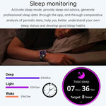 H77 1,43 Zoll AMOLED-Display Gesundheits- und Fitness-Smartwatch IP67 wasserdicht unterstützt Bluetooth-Anrufe