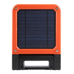 F3 Solarbetriebener USB-Lade-Ventilator mit Campinglicht