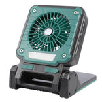 F3 Solarbetriebener USB-Lade-Ventilator mit Campinglicht