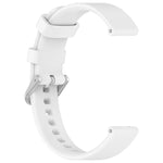 xDfind Quick Release Silver Buckle Silicone Watch Band Wristband, For Garmin Lily 2
