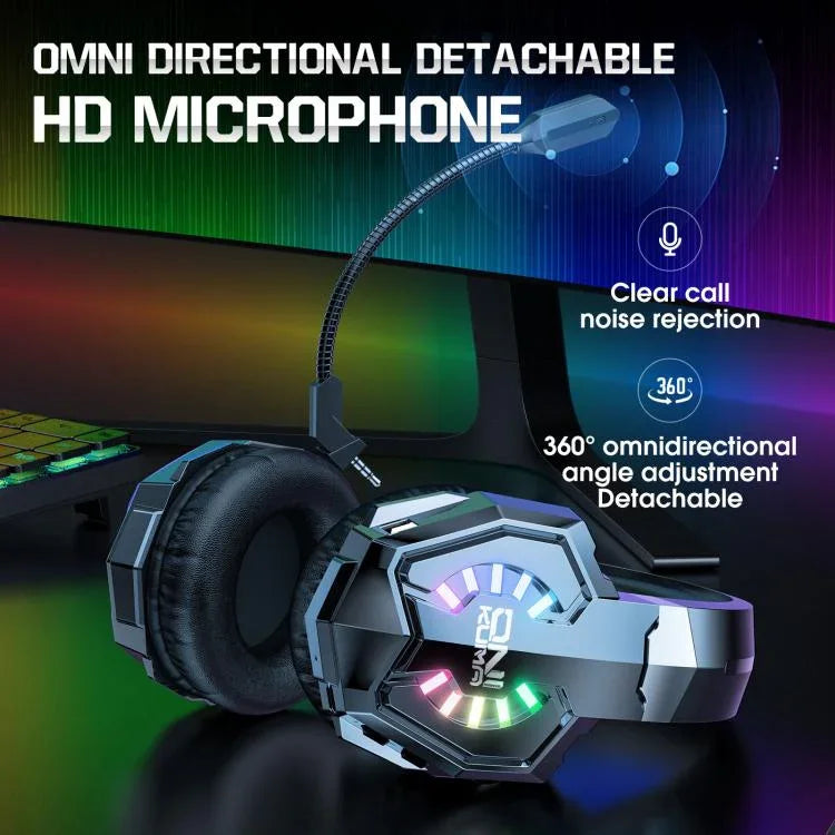 ONIKUMA B15 Tri-Mode Bluetooth, 2.4G, Kabelgebundenes E-Sport-Gaming-Headset