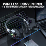 ONIKUMA B15 Tri-Mode Bluetooth, 2.4G, Kabelgebundenes E-Sport-Gaming-Headset