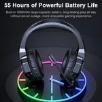 ONIKUMA B15 Tri-Mode Bluetooth, 2.4G, Kabelgebundenes E-Sport-Gaming-Headset