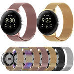 xDfind Milanaise-Metallarmband mit Magnetverschluss, für Google Pixel Watch 4 / Watch 3 (45 mm) und Google Pixel Watch 4 / 3 / 2 / 1 (41 mm)