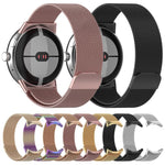 xDfind Milanaise-Metallarmband mit Magnetverschluss, für Google Pixel Watch 4 / Watch 3 (45 mm) und Google Pixel Watch 4 / 3 / 2 / 1 (41 mm)