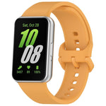 xDfind Silikon-Uhrenarmband mit einfarbiger Schnalle, passend für Samsung Galaxy Fit3 SM-R390