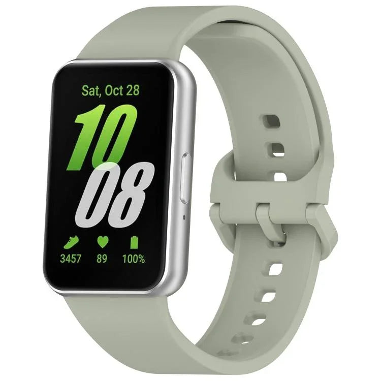 xDfind Solid Color Colorful Buckle Silicone Watch Band, For Samsung Galaxy Fit3 SM-R390