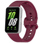 xDfind Silikon-Uhrenarmband mit einfarbiger Schnalle, passend für Samsung Galaxy Fit3 SM-R390