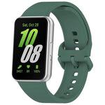 xDfind Silikon-Uhrenarmband mit einfarbiger Schnalle, passend für Samsung Galaxy Fit3 SM-R390