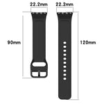 xDfind Silikon-Uhrenarmband mit einfarbiger Schnalle, passend für Samsung Galaxy Fit3 SM-R390