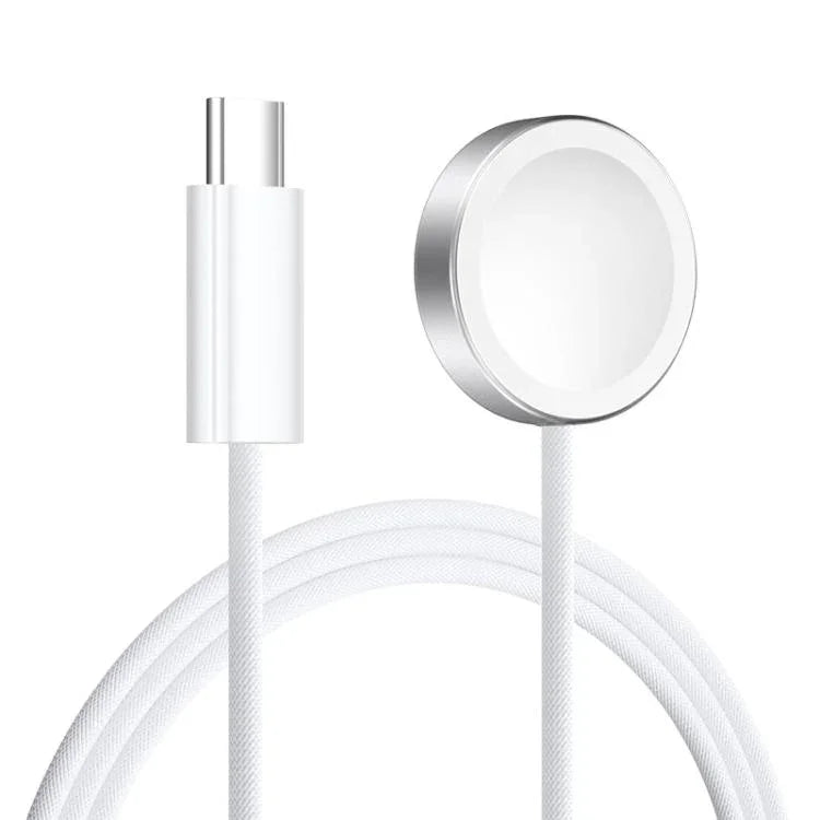 Für Apple Watch Series xDfind Gehäuse aus Aluminiumlegierung, magnetisches kabelloses Ladegerät, Typ-C, USB-A