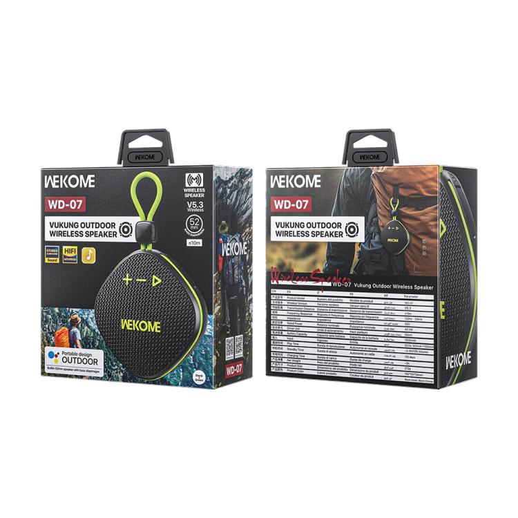 WK WD-07 Outdoor-Funk-Bluetooth-Lautsprecher