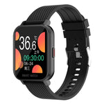 Smartwatch mit 1,54-Zoll-TFT-Bildschirm, IP67 wasserdicht, Business-Sport-Smartwatch mit Silikonstreifen, unterstützt Schlafüberwachung, Herzfrequenzmessung und Blutdruckmessung.