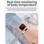 Smartwatch mit 1,54-Zoll-TFT-Bildschirm, IP67 wasserdicht, Business-Sport-Smartwatch mit Silikonstreifen, unterstützt Schlafüberwachung, Herzfrequenzmessung und Blutdruckmessung.