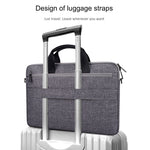 ST08 Handgepäck-Aktentasche Tragetasche ohne Schultergurt, für 13,3 Zoll Laptop, für 14,1 Zoll Laptop, für 15,4 Zoll Laptop, für 15,6 Zoll Laptop
